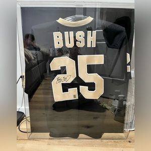 Signed real Reggie bush jersey